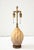Gourd shaped ceramic lamp with an Ombre glazed finish in the style of Axel Salto. The Gourd shaped ceramic sits on an...