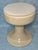 A 1970s Space Age stool with a molded plastic base and a removable foam seat pad. A simple yet stylish accent piece with a...