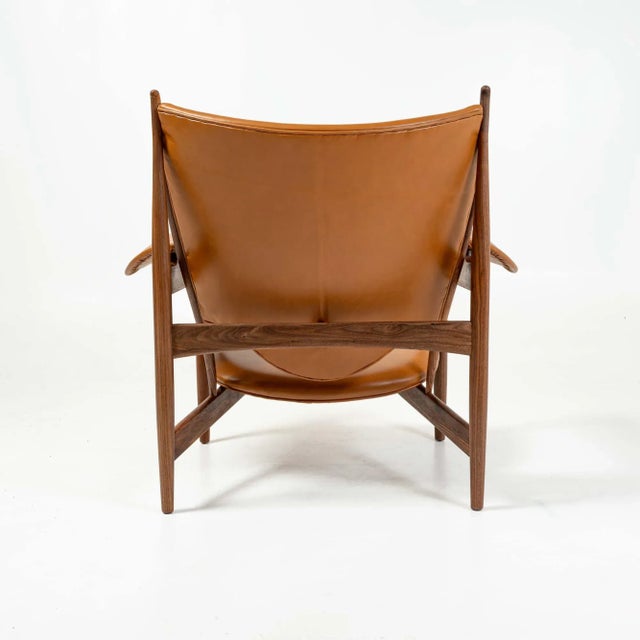Mid-Century Modern Chieftain Chair by Finn Juhl for Baker Furniture 1997/8 Edition For Sale - Image 3 of 12
