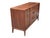 1960s Mid-Century Modern Walnut Credenza Sculpted Pulls 3 Drawers Cabinet Storage For Sale - Image 12 of 12