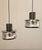 Mid-Century Modern Mid-Century Pendants in the style of Jo Hammerborg, Denmark, 1970s, Set of 2 For Sale - Image 3 of 13