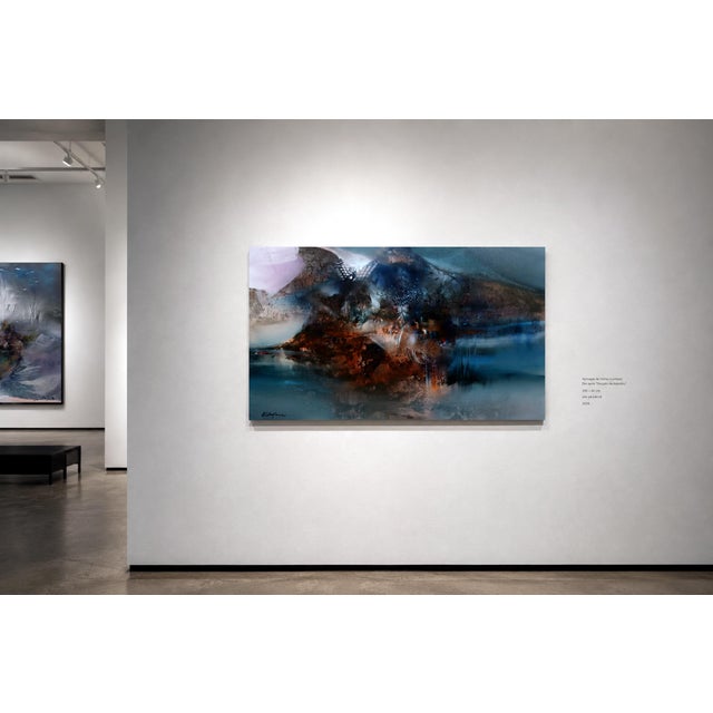 **Close to the Heart of the Mountain** *from the series "Beyond the Inside"* 100 × 60 cm / Signed June 2026 There are...
