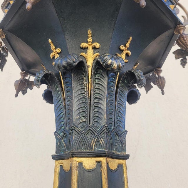 19th Century Gothic Candelabra For Sale - Image 9 of 18