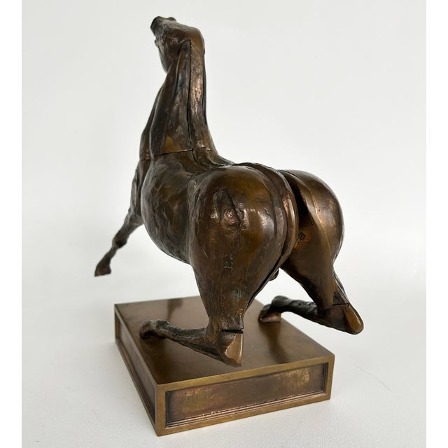 1970s "Cavallo" by Miguel Ortiz Berrocal and Bruno Cassinari, Signed Number #1383/2000 For Sale In Miami - Image 6 of 14