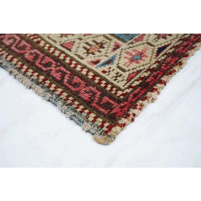 Early 20th Century Antique Shirvan Rug 2'7'' x 3'2'' For Sale - Image 5 of 11