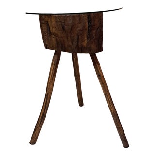 Primitive Side Table, 1900 For Sale