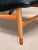Lounge Chair in Black Leather, Oak & Teak by Arne Hovmand Olsen for J.L. Møllers, Denmark, 1952 For Sale - Image 14 of 15