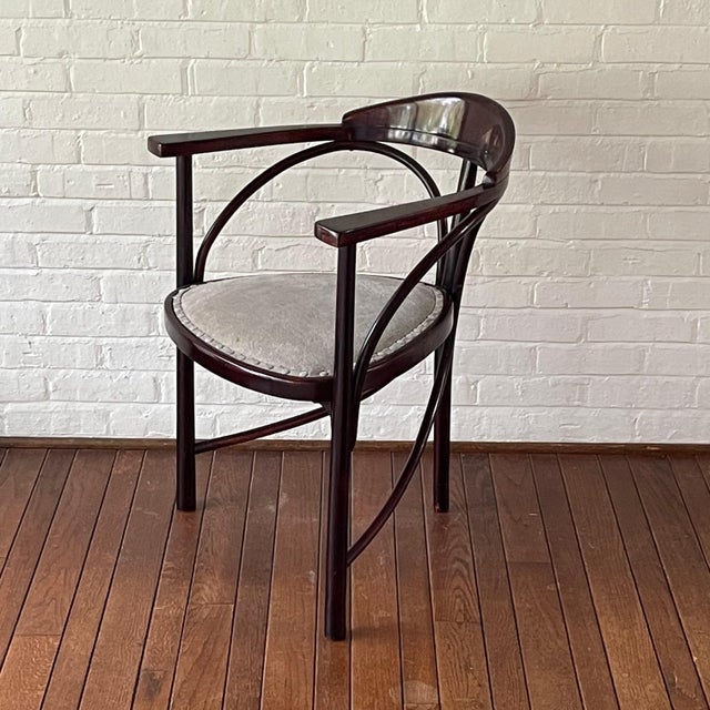 Thonet Model 81 Three-Legged Armchair For Sale - Image 11 of 12