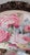 Vintage Louis XVI Style French Arm Chair Restyled/Restored- Vintage Cabbage Roses Floral Batkcloth Upholstery Fabric For Sale In Cincinnati - Image 6 of 12
