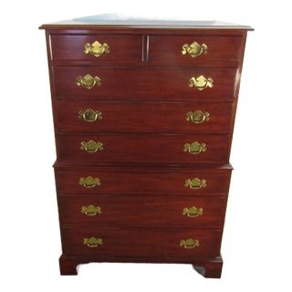 Henkel Harris Solid Cherry Large Chest of Drawers For Sale
