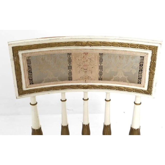 Cream 1940s Set 4 Swedish Vintage Dining Chairs For Sale - Image 8 of 12