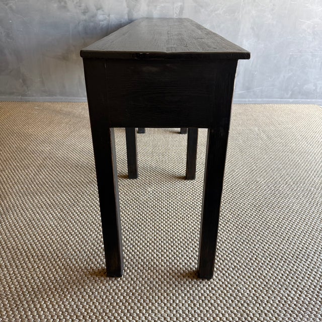 Industrial Cambria Console Table 94"w For Sale - Image 3 of 12