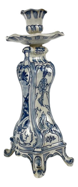Late 19th - Early 20th Century Candlestick by Royal Bonn for Delft, 1890s