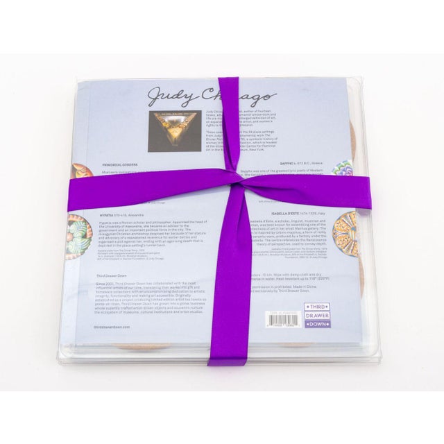 Judy Chicago Commemorative Tableware, 10 Pcs. For Sale In New York - Image 6 of 16