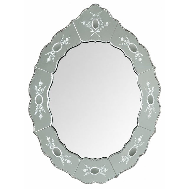 Vintage Venetian Mirror, 1960 For Sale - Image 10 of 10