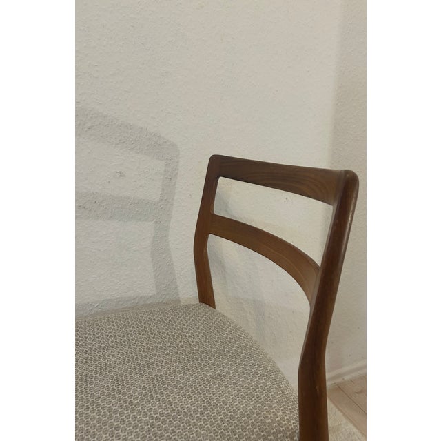 Anne Chairs with Teak Frames by Johannes Andersen for Uldum Møbelfabrik, 1960s, Set of 2 For Sale - Image 6 of 14