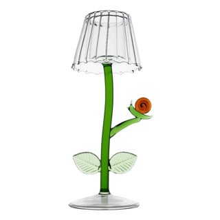 Firefly Tealight with Snail & Leaves For Sale