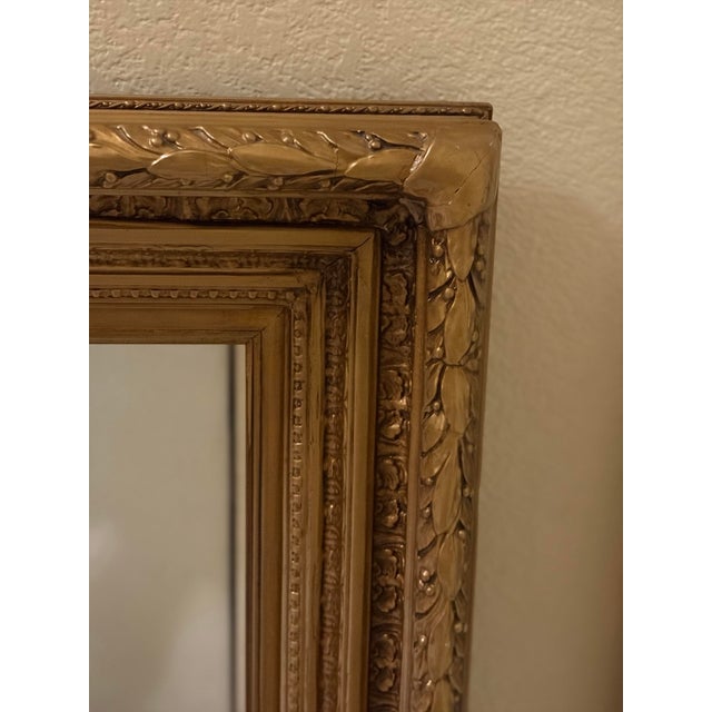Large Ornate Baroque Gold Gilt Mirror – Elaborate Leaf & Berry Frame – Vintage/Traditional For Sale - Image 9 of 11