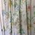 2020s Blue Floral Curtains Set 50 Wide X 96 Long Handmade For Sale - Image 5 of 11