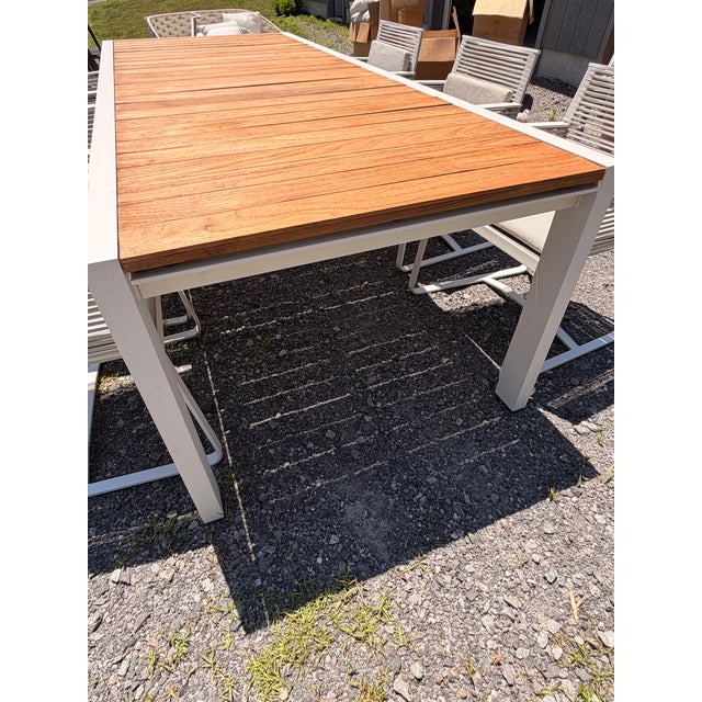 Cinnamon Modern Outdoor Dining Table Extendable Kettal For Sale - Image 8 of 11
