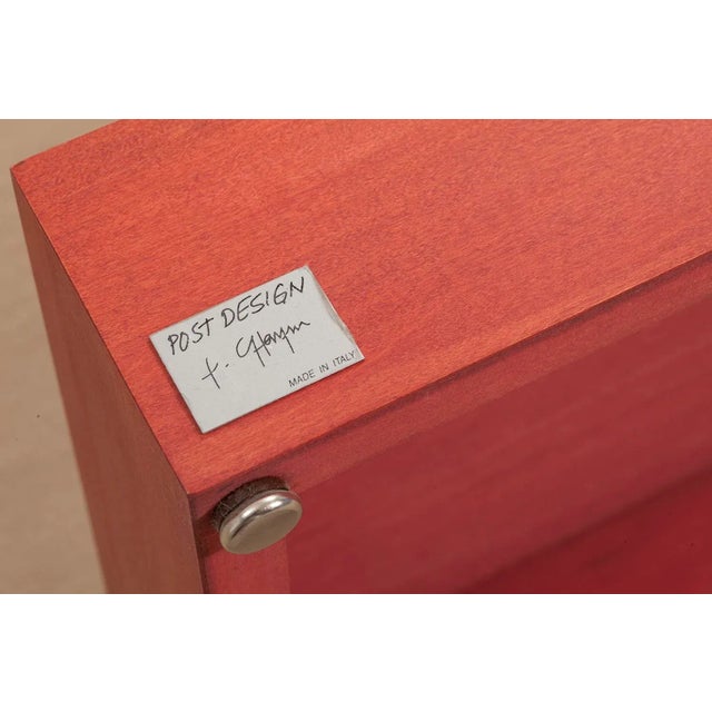 Mid-Century Modern Side Table by Pierre Charpin for Memphis, 1998 For Sale - Image 3 of 5