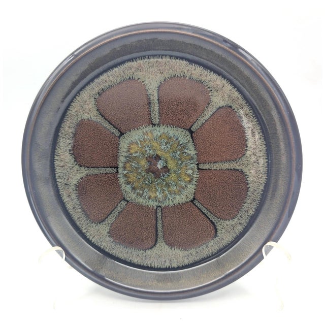 Offered are 4 vintage Mikasa brand stoneware dessert / salad / snack plates of the "Dimension: Adonis" pattern (No. F3002)...