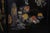 Chinese Lacquer Ebonized 6 Panel Screen Divider For Sale - Image 11 of 17