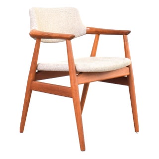 Mid-Century Danish Teak Chair by Svend Åge Eriksen for Glostrup, 1960s For Sale