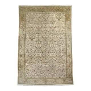 Vintage Persian Tabriz Hunting Rug, 14'07 X 21'09 For Sale