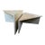 Vintage Two Part Travertine Modular Coffee Table Attributed to Up & Up, Circa 1970s For Sale