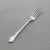New 1980s Dessert Spoon & Fork, Du Barry - Set of 12 For Sale - Image 14 of 18