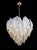 Vintage Opal Leaf Chandelier in Murano Opal Glass, 1980 For Sale - Image 4 of 13