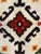Wool pile genuine hand made American Hooked rug .
