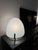 Large Vintage Table Lamp in Murano Opaline Glass and Metal in the style of Leucos and VeArt, Italy, 1970s For Sale - Image 11 of 15