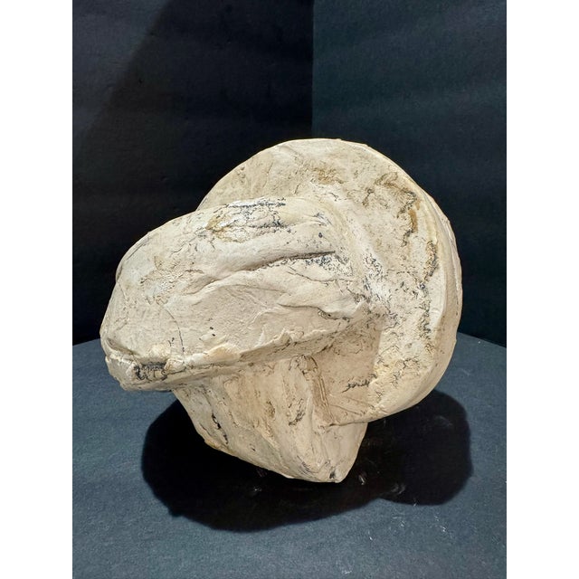 Original Larry Mohr sculpture in Painted Plaster acquired from the artist’s estate. This work shows the artist’s modernist...