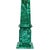 Mid-Century Modern Mid Century Pair of Neoclassical Style Malachite Obelisks Tall For Sale - Image 3 of 4