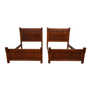 Pair Lexington Bob Timberlake Cherry Full Size Beds For Sale