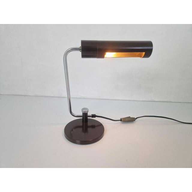 Piano Table Lamp attributed to H. Busquet for Hala Zeist, 1970s For Sale - Image 9 of 10