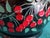 Vibrant piece from the 1930's-1950's. This two handled stoneware vessel may have been meant to be a bean pot, but can be...