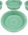 1950s Homer Laughlin Fiesta Fiestaware 7-Inch Bowls in Mint Green - Set of 5 For Sale In Cincinnati - Image 6 of 6