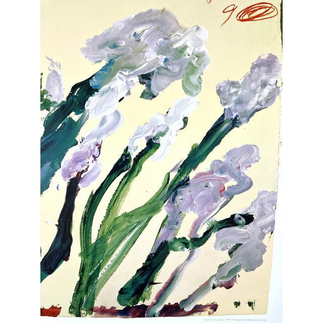 2000 - 2009 Cy Twombly Original 2002 Royal Botanic Garden Edinburgh Exhibition Poster For Sale - Image 5 of 13