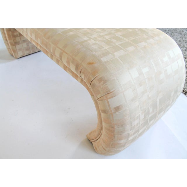 Vintage Waterfall Bench by Bernhardt Flair For Sale - Image 10 of 12