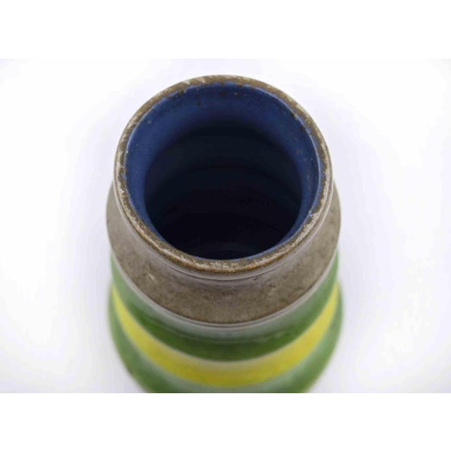 Vintage Ceramic Vase from Workshop Studio Strehla, Italy, 1960s For Sale - Image 4 of 6