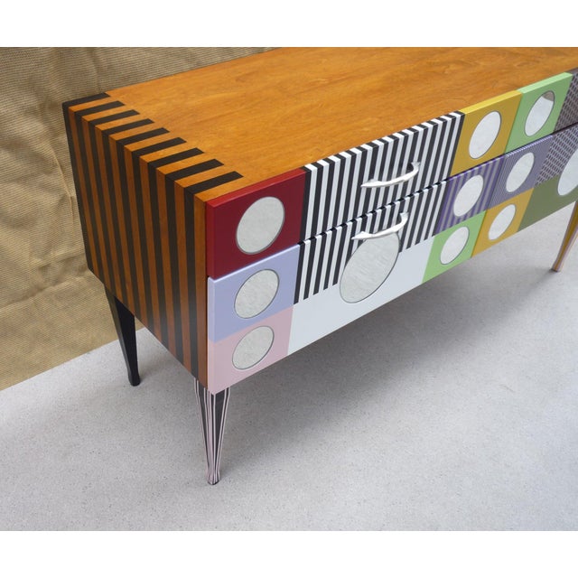1960s Small Vintage Low Sideboard, 1960s For Sale - Image 5 of 12