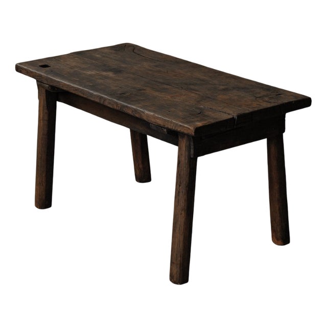 Folk Art Rustic Farmhouse Dining Table, France, 1950s For Sale