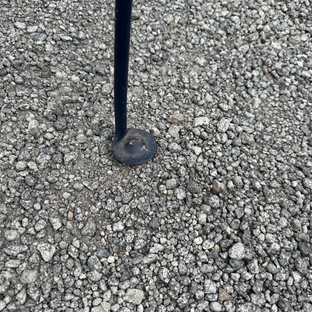 Massive Salterini Wrought Iron Glass Patio Dining Set For Sale In Cleveland - Image 6 of 11