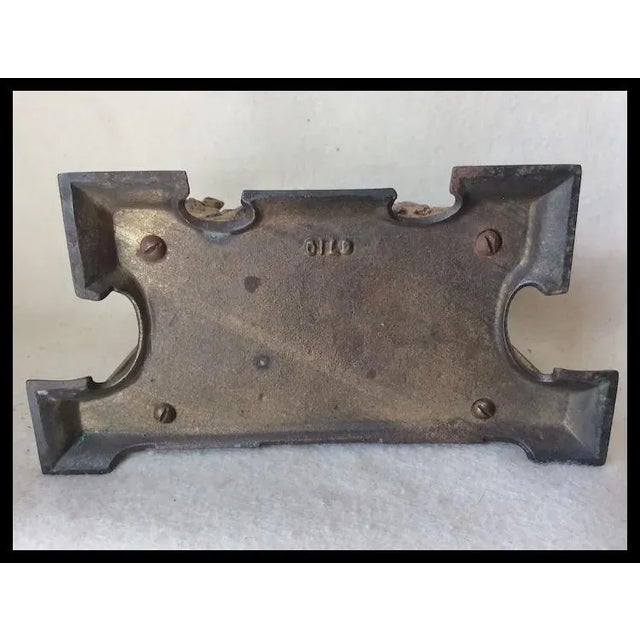 Early 20th Century Antique Art Deco, Egyptian Revival Letter Holder With Camel, Desk Accessory For Sale - Image 5 of 5