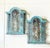 Stunning Pair of Vintage Art Deco Brass Verdigris Wall Sconces / Lanterns For Sale - Image 13 of 14