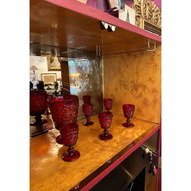 Costume Trunk Dry Bar Cabinet. For Sale - Image 11 of 12