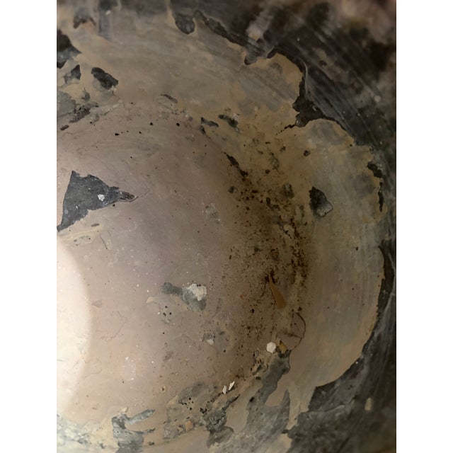 Antique Copper Tea Kettle With Acorn Tipped Lid For Sale - Image 4 of 11